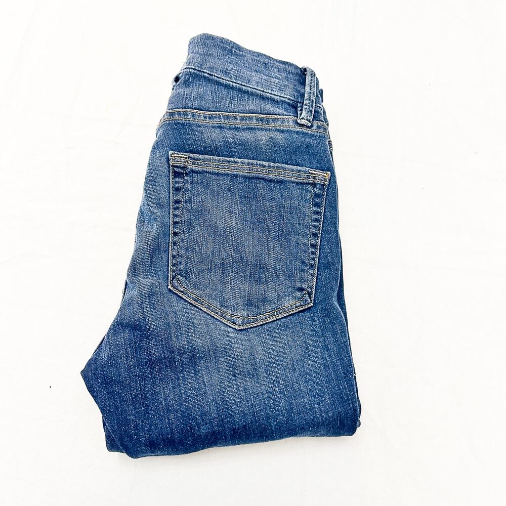 Good American Good Legs Blue009 Raw Hem Skinny Jeans Size 00 / 24